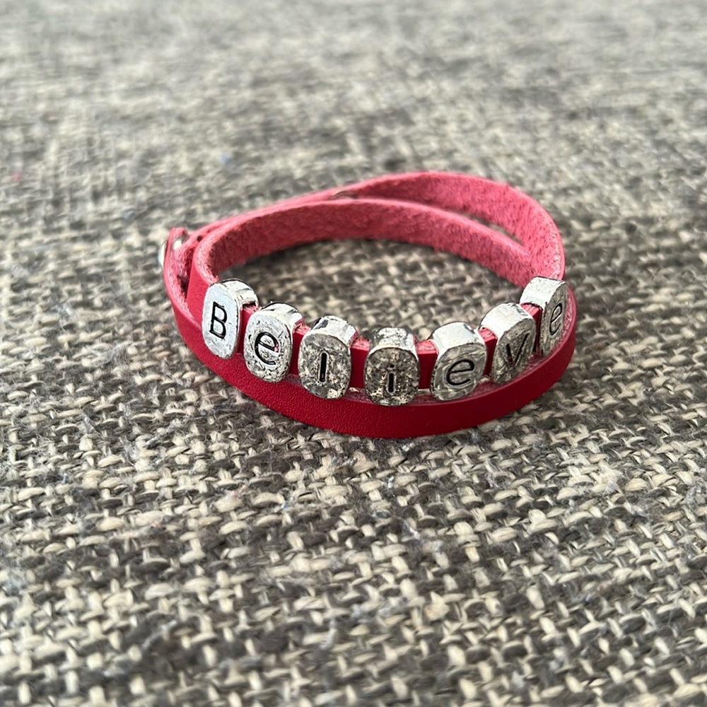 3/$15 or 4/$20 Believe Bracelet